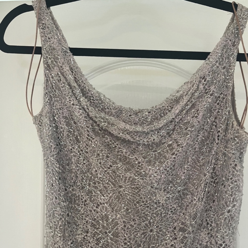Carmen Marc valvo beaded gown - Picture 2 of 11